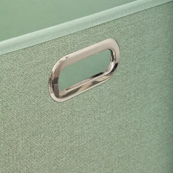Eminza Panier De Rangement (31 X 31 Cm) Helena Vert Sauge