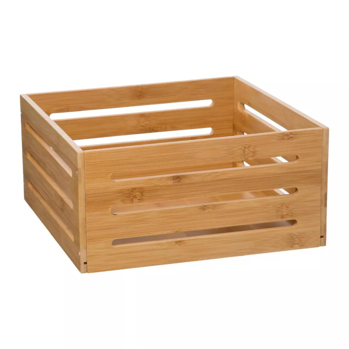 eminza Panier de rangement (31 x 31 x H15 cm) Siao Naturel