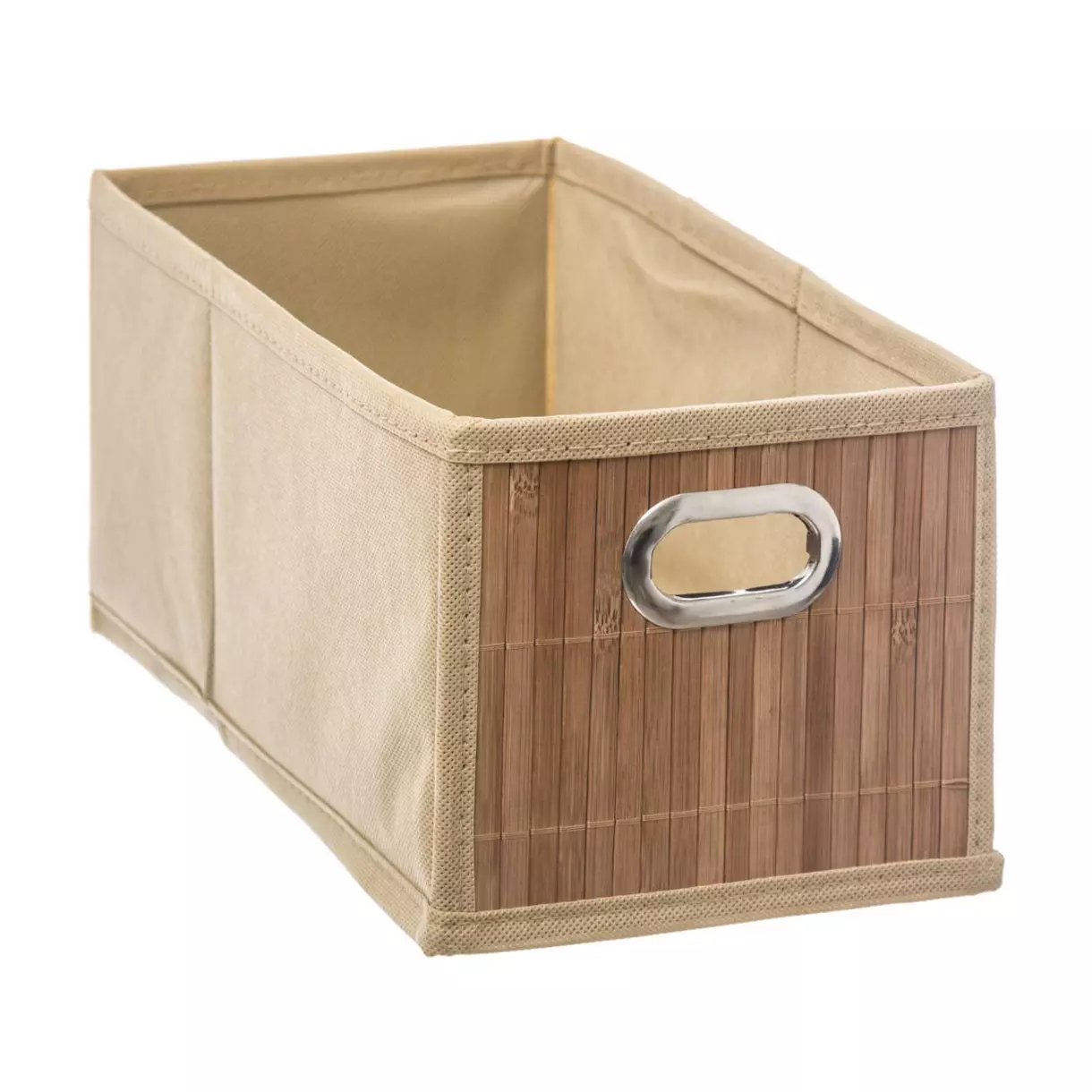 eminza Panier de rangement Bamboon Naturel Petit modèle