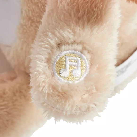 Eminza Peluche Veilleuse Et Musicale Bébé Lion Marron