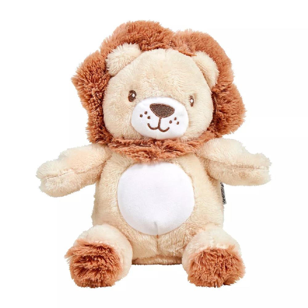 eminza Peluche veilleuse et musicale bébé Lion Marron