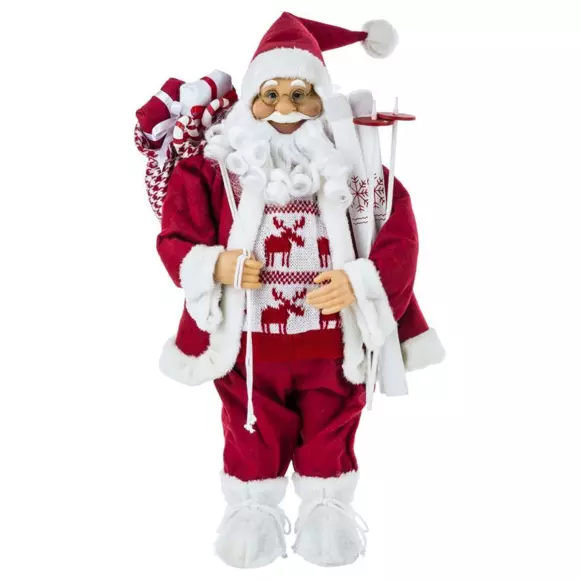 Eminza Père Noël Déco Traditionnel (H61 Cm) Florestan