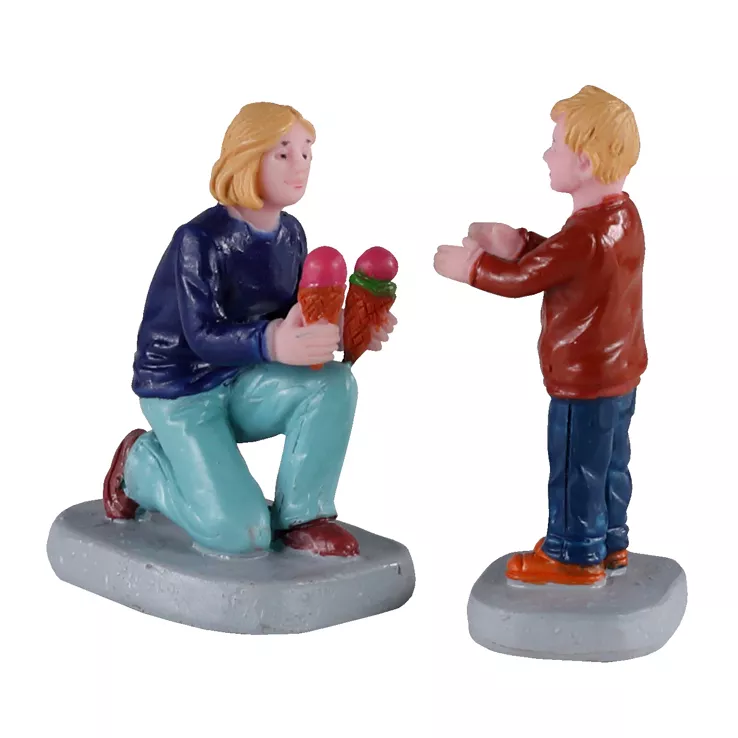 eminza Personnages Lemax Friandises de fin de semaine