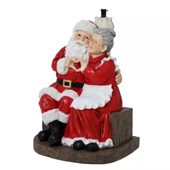 Eminza Pied De Sapin Géant (H97 Cm) Père Et Mère De Noël