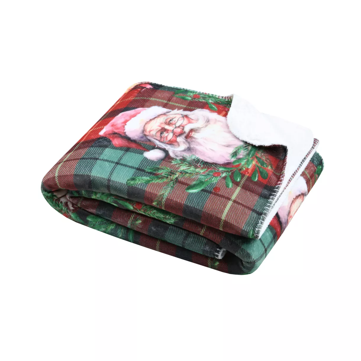 eminza Plaid de Noël (130 x 160 cm) Harold Multicolore