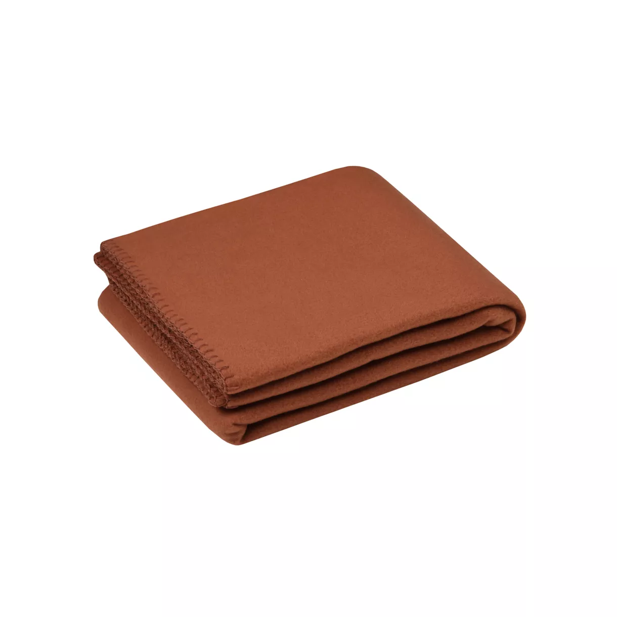 eminza Plaid polaire (125 x 150 cm) Carlton Terracotta