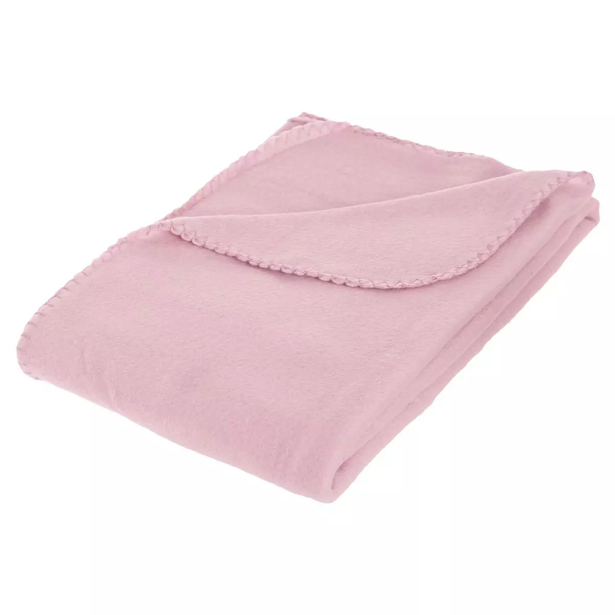 eminza Plaid polaire enfant (125 x 150 cm) Mélys Rose