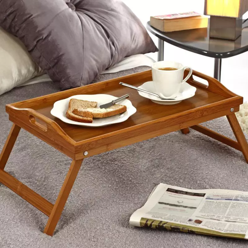 eminza Plateau de Petit Dejeuner (50 x H23 cm) Bambou