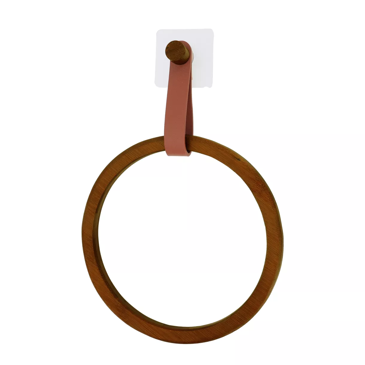 eminza Porte serviette adhésif arrondi (D21 cm) Season Color Ambre