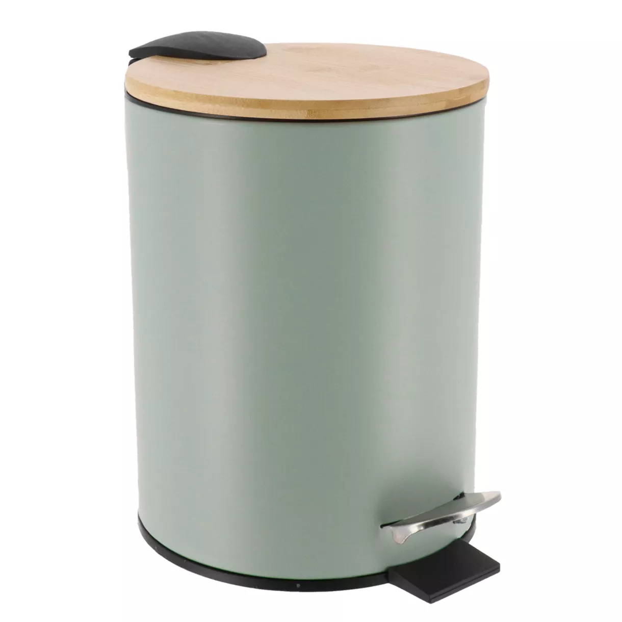 eminza Poubelle à pédale avec frein de chute Timeless Vert eucalyptus eminza Poubelle à pédale avec frein de chute Timeless Vert eucalyptus