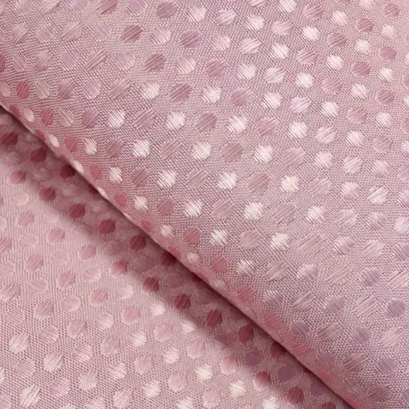 Eminza Rideau De Douche Effet Tissé à Anneaux (180 X 200 Cm) Quartz Rose Poudré