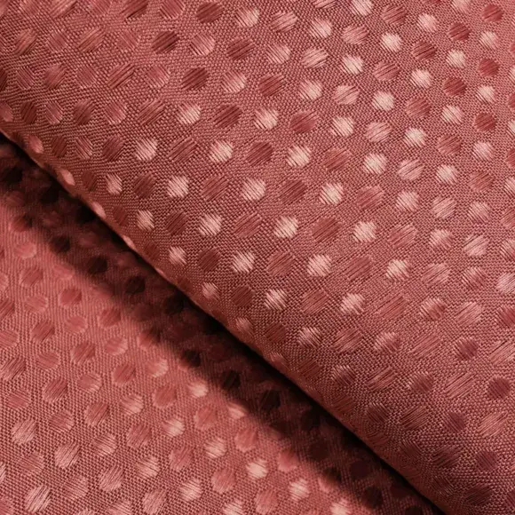 Eminza Rideau De Douche Effet Tissé à Anneaux (180 X 200 Cm) Quartz Terracotta