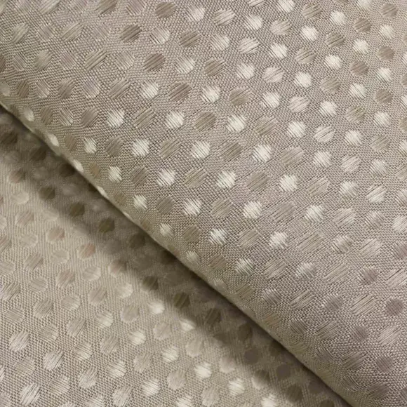 Eminza Rideau De Douche Effet Tissé à Anneaux (180 X 200 Cm) Quartz Taupe