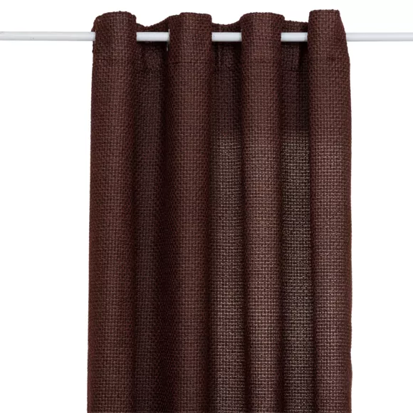 Eminza Rideau Maille (140 X 260 Cm) Wild Marron Tonka