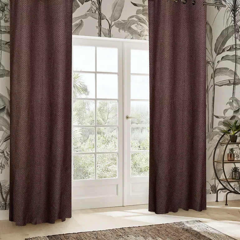 eminza Rideau maille (140 x 260 cm) Wild Marron tonka