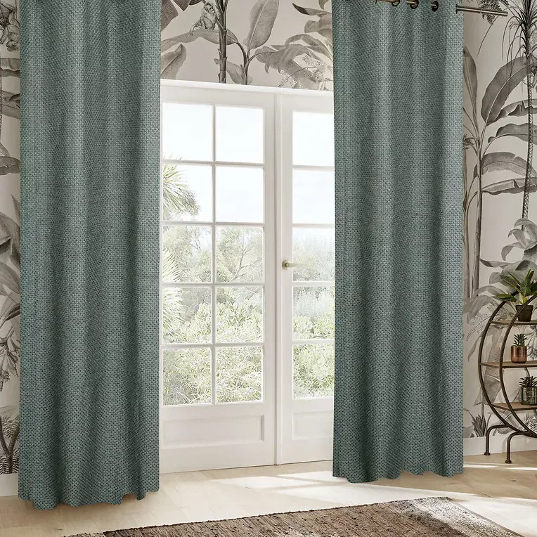 eminza Rideau maille (140 x 260 cm) Wild Vert tilleul