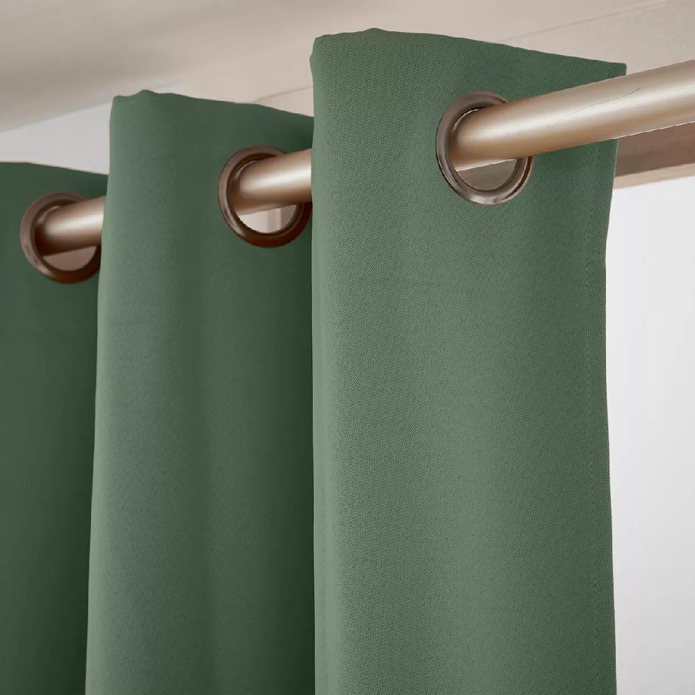 eminza Rideau obscurcissant (140 x 180 cm) Dark Vert romarin
