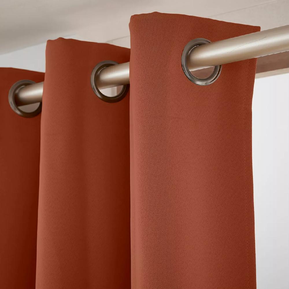 eminza Rideau obscurcissant (140 x 260 cm) Dark Terracotta