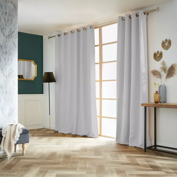 Eminza Rideau Obscurcissant (180 X 260 Cm) Dark Gris Clair