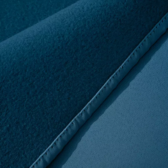Eminza Rideau Obscurcissant Thermique (140 X 180 Cm) Calore Bleu Pétrole