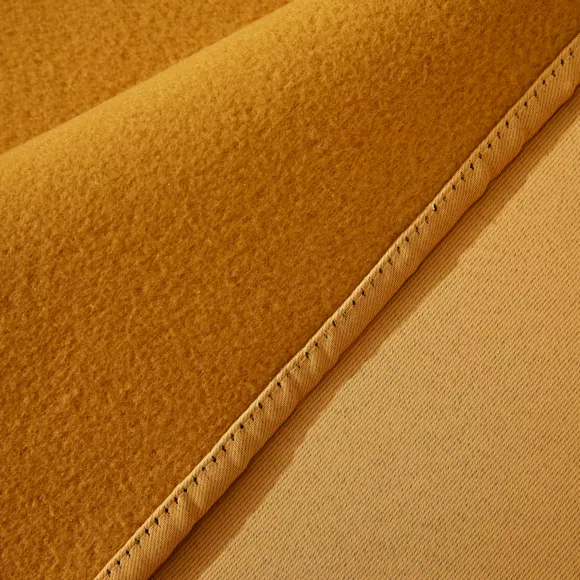 Eminza Rideau Obscurcissant Thermique (140 X 240 Cm) Calore Jaune Moutarde