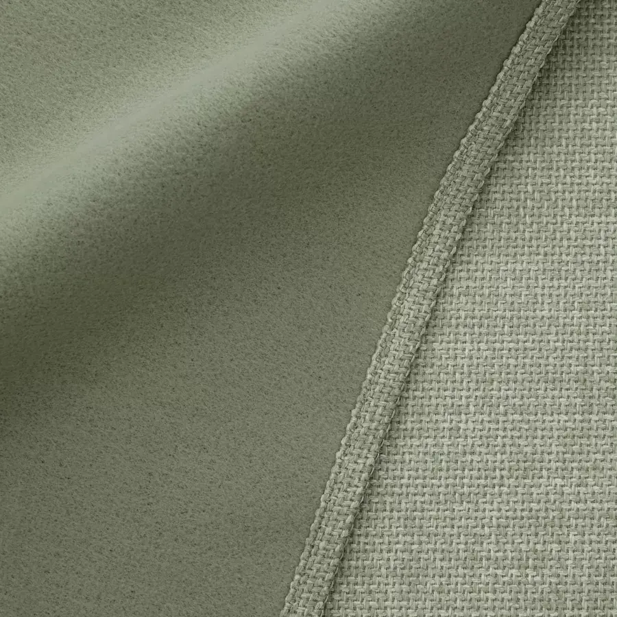 Eminza Rideau Obscurcissant Thermique (140 X 280 Cm) Alba Vert Romarin