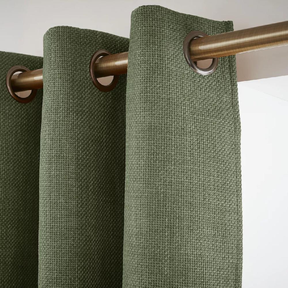 eminza Rideau obscurcissant thermique (140 x 280 cm) Alba Vert kaki