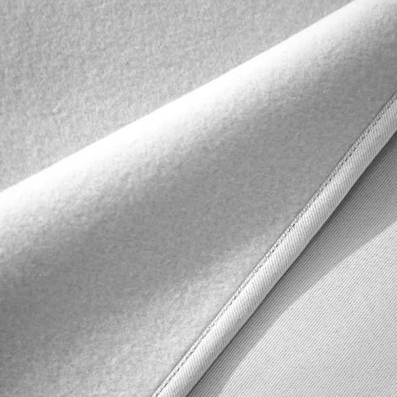 Eminza Rideau Obscurcissant Thermique (180 X 260 Cm) Calore Gris Clair