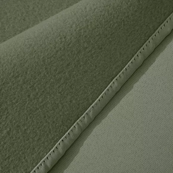 Eminza Rideau Obscurcissant Thermique (280 X 260 Cm) Calore Vert Kaki