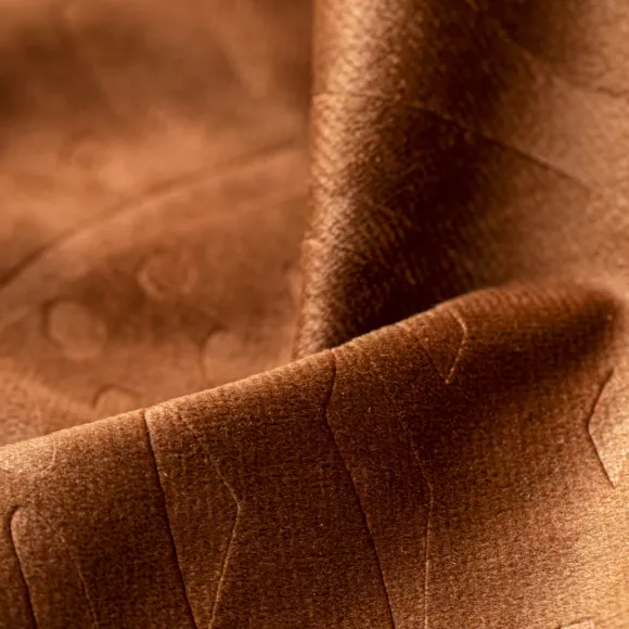 Eminza Rideau Obscurcissant Velours (140 X 180 Cm) Fern Camel