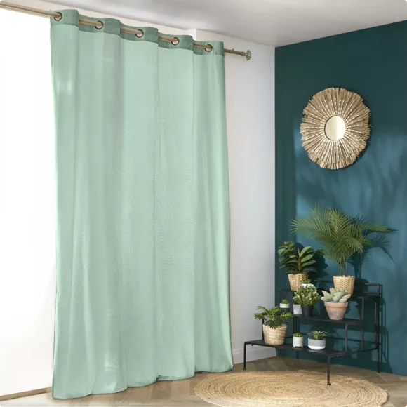 Eminza Rideau Obscurcissant Velours (180 X 260 Cm) Fern Vert Sauge