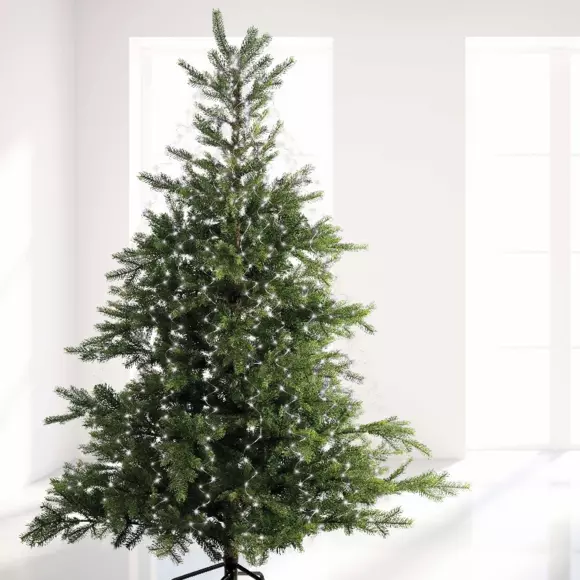 Eminza Rideau Pour Sapin H2 40 M 832 Micro LED Flashing Light Blanc Froid
