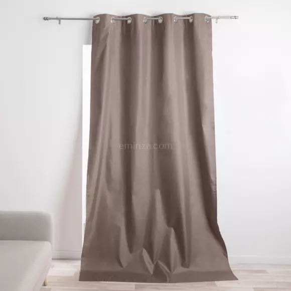Eminza Rideau Thermique (140 X 260 Cm) Icemount Taupe