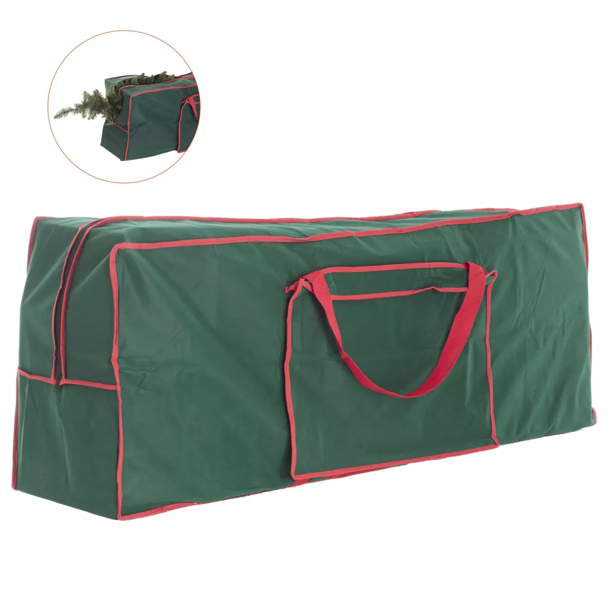 eminza Sac de rangement (50 x 125 cm) pour sapin artificiel