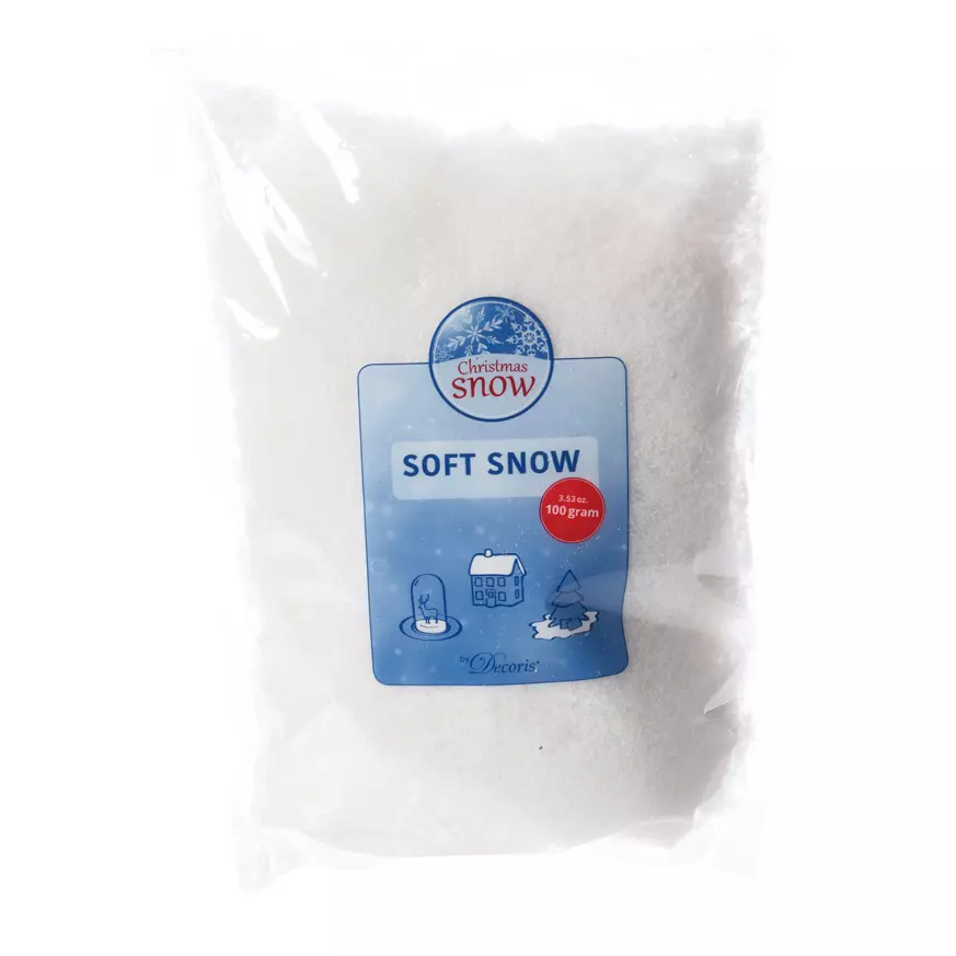 eminza Sachet dSachet de neige (100 gr) Artificielle fine