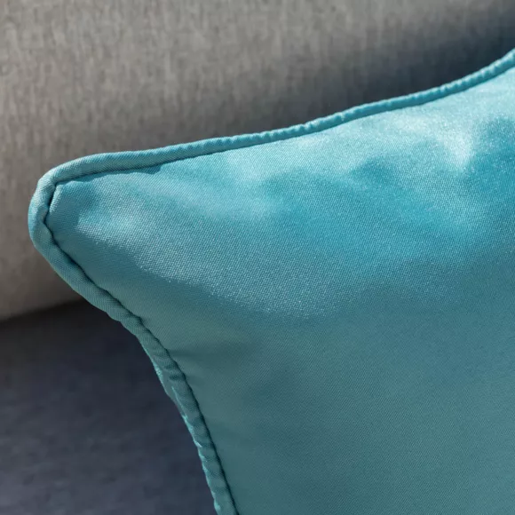 Eminza Salon De Jardin D'angle En Résine Tressée 5 Places Collection 2024 Palma Gris