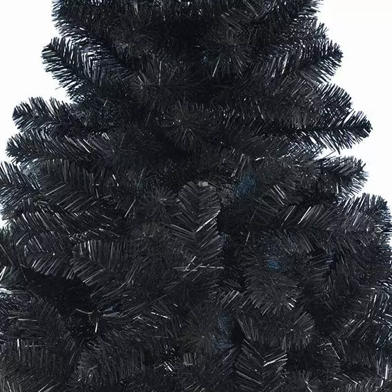 Eminza Sapin Artificiel De Noël Black Royal H210 Cm Noir