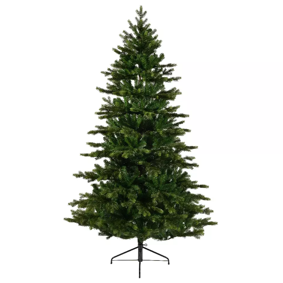 eminza Sapin artificiel de Noël Caucasia Nordmann H180 cm Vert sapin