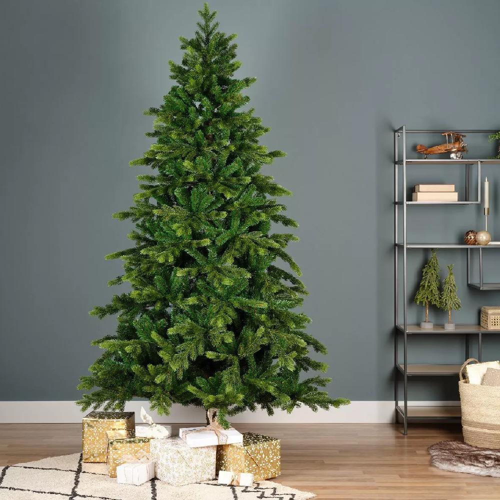 eminza Sapin artificiel de Noël Caucasia Nordmann H300 cm Vert sapin