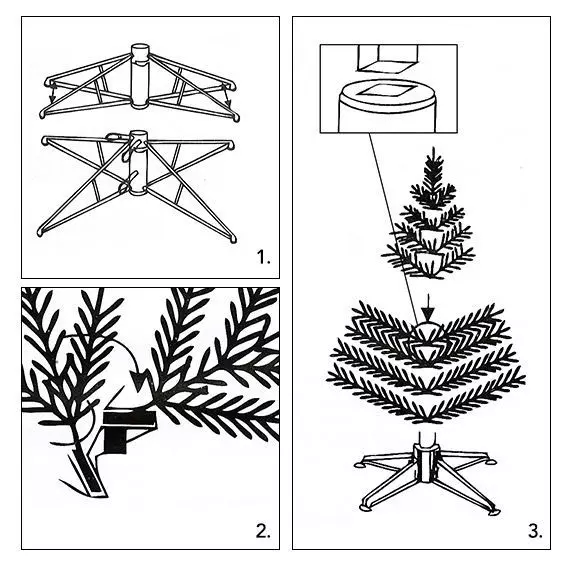 Eminza Sapin Artificiel De Noël Edmonton H180 Cm Vert Sapin