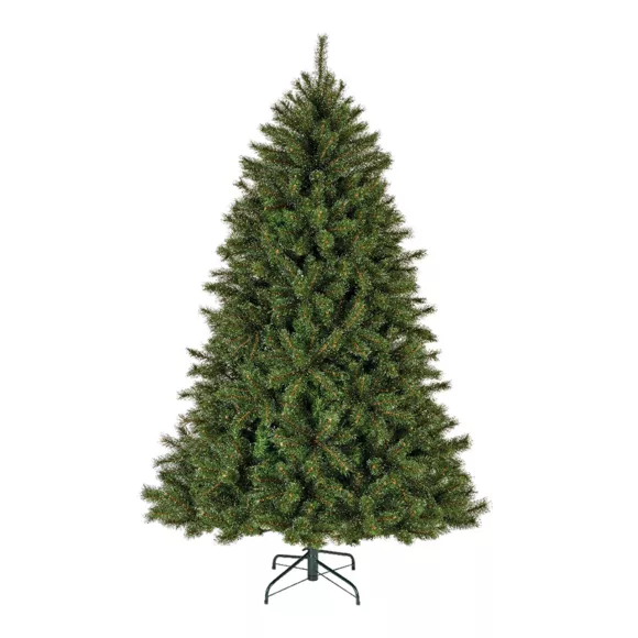 Eminza Sapin Artificiel De Noël H180 Cm Stockholm Vert Finition Perlée