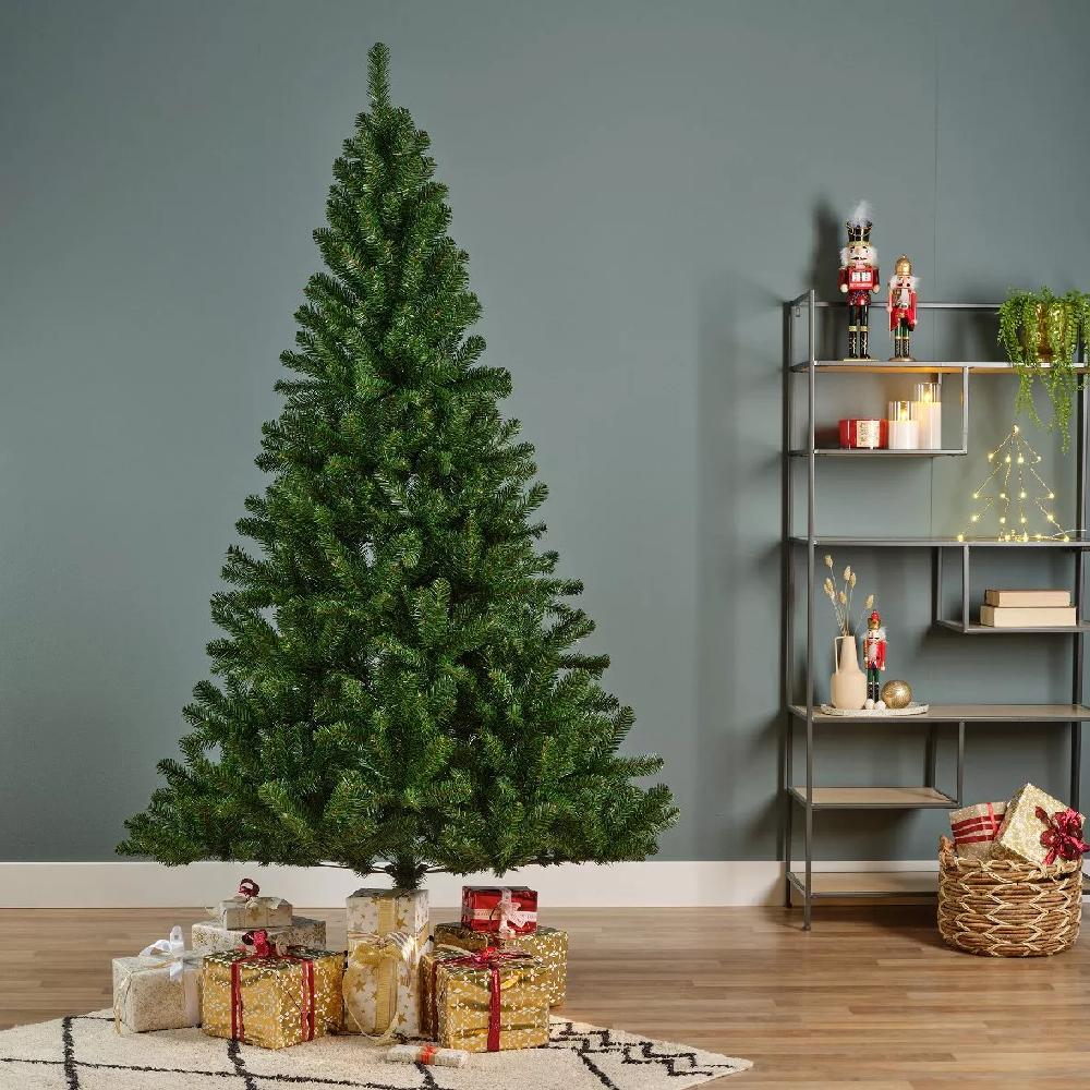 eminza Sapin artificiel de Noël King H210 cm Vert sapin