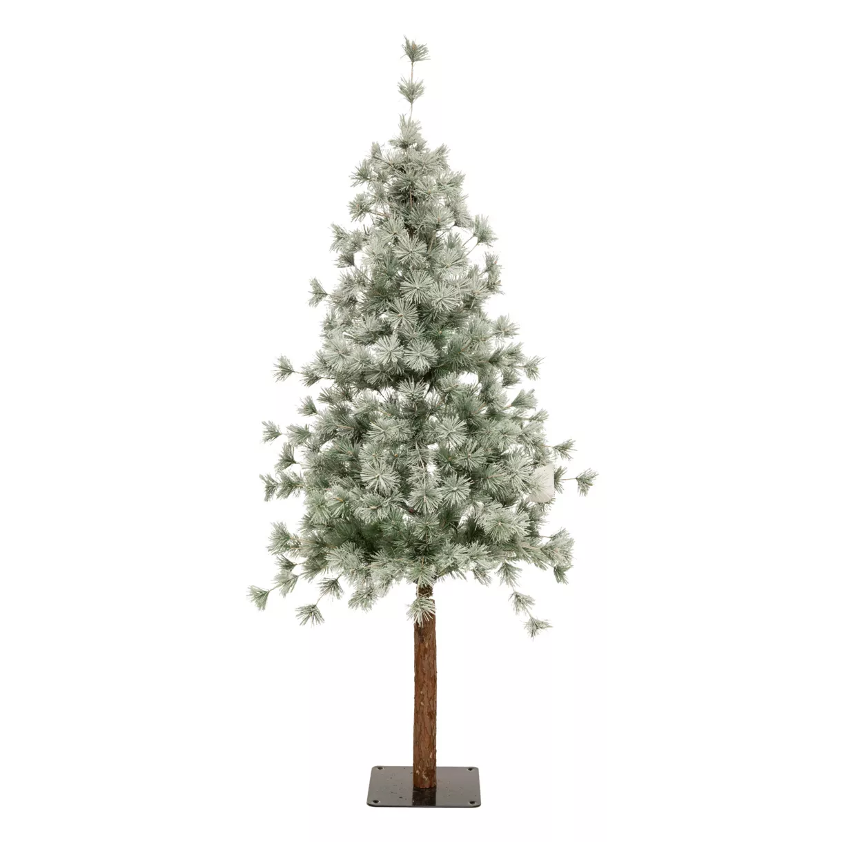 eminza Sapin artificiel de Noël Nordstar H150 cm Vert enneigé