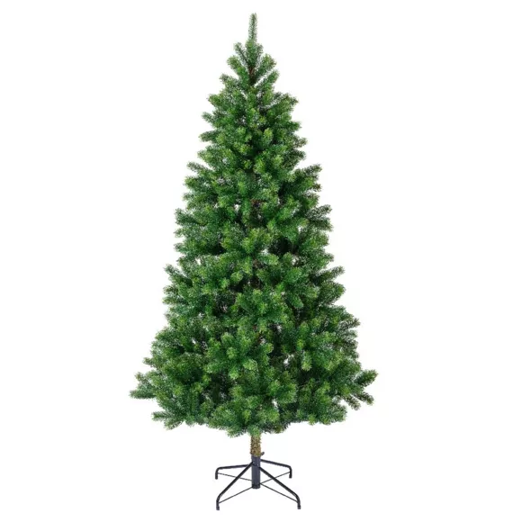 Eminza Sapin Artificiel De Noël Ottawa Luxe H210 Cm Vert Sapin