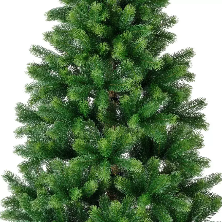 Eminza Sapin Artificiel De Noël Ottawa Luxe H210 Cm Vert Sapin