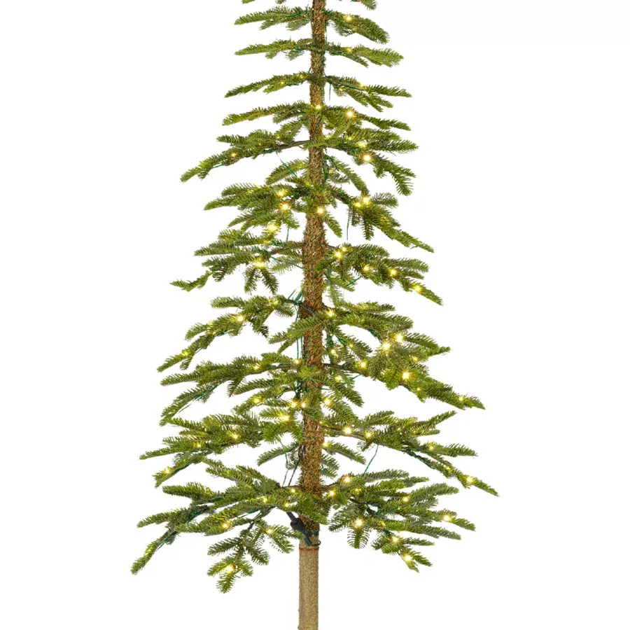 Eminza Sapin De Noël Artificiel Lumineux 200 LED H210 Cm Sierra Vert Sapin