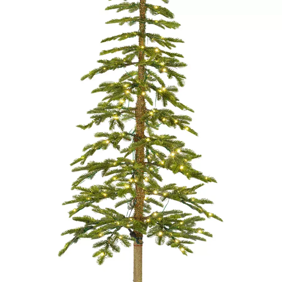 Eminza Sapin De Noël Artificiel Lumineux 250 LED H240 Cm Sierra Vert Sapin