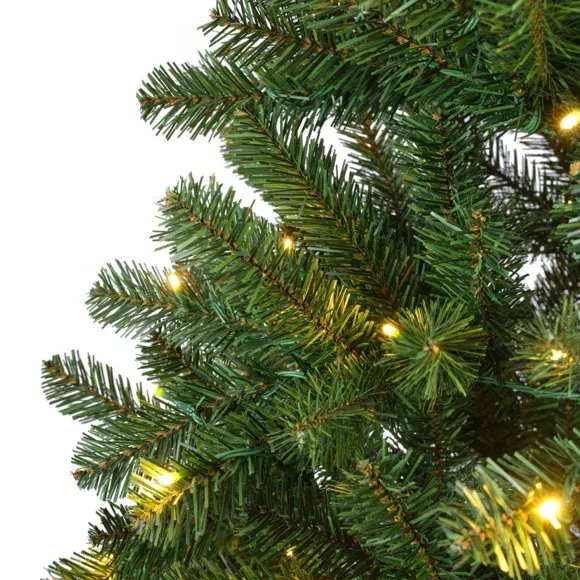 Eminza Sapin De Noël Artificiel Lumineux 400 LED H240 Cm King Vert Sapin