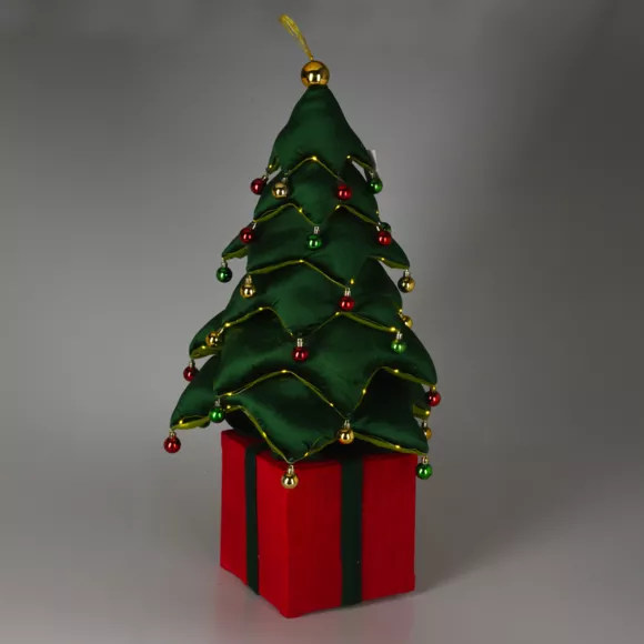 Eminza Sapin De Noël Lumineux à Piles (H115 Cm) Mon Beau Cadeau