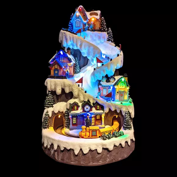 Eminza Scène De Vie Illuminée Et Musicale Grand Slalom
